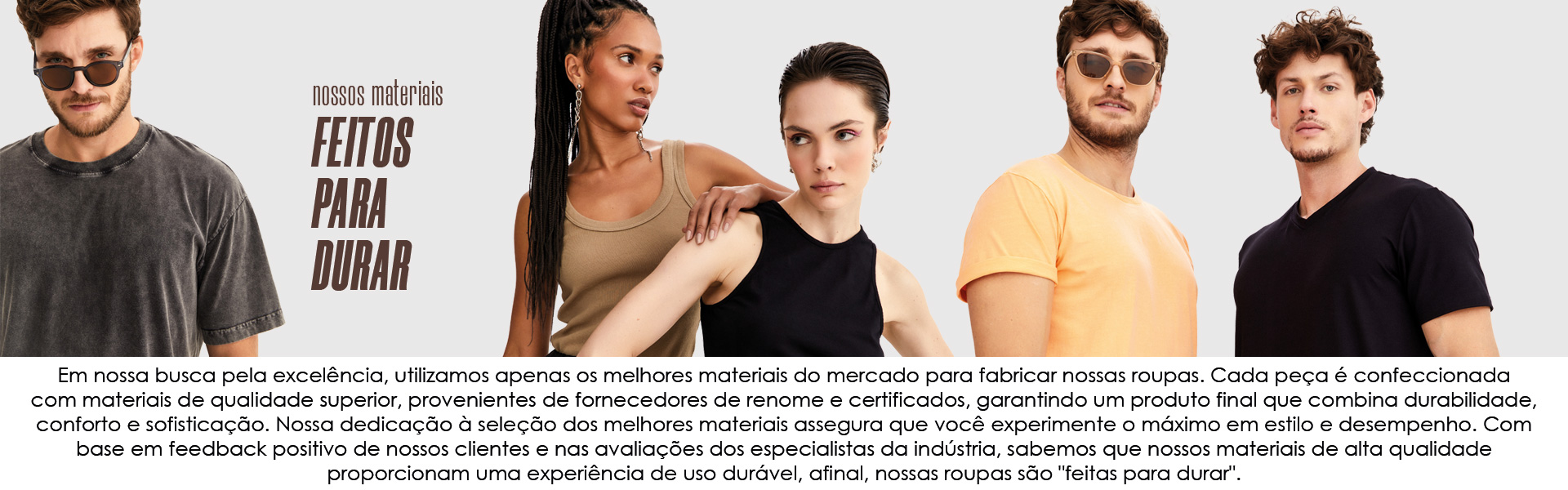 Em nossa busca pela excelência, utilizamos apenas os melhores materiais do mercado para fabricar nossas roupas | Confecção Private Label IZ Têxtil