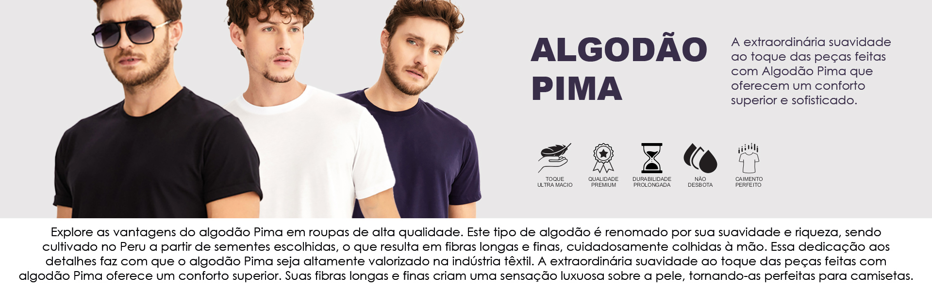 Private Label de Algodão Pima. O melhor em camisetas de algodão Pima, você encontra na IZ Têxtil Private Label!