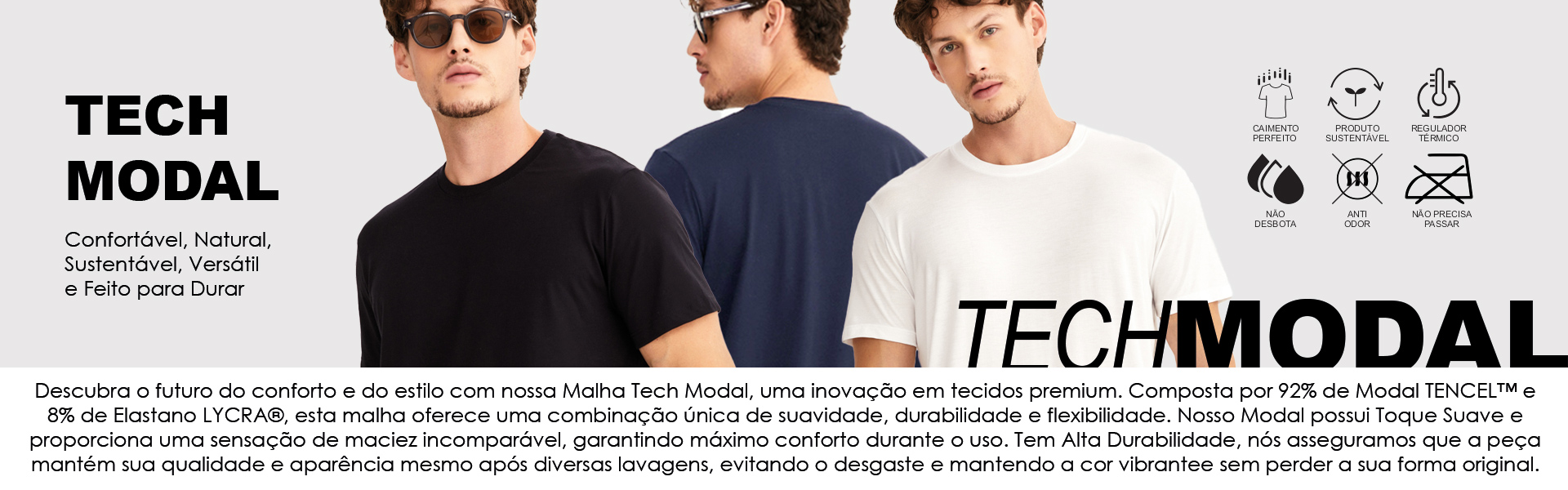 Private Label de Camiseta Modal é na IZ Têxtil Confecções Private Label.