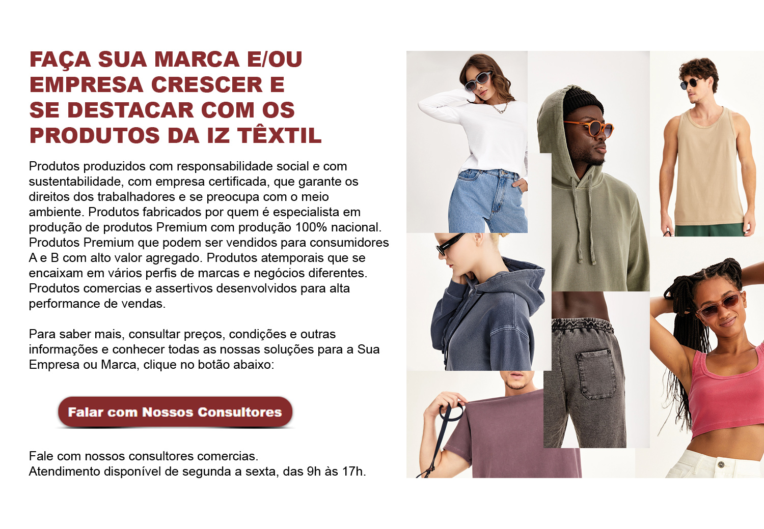 Confecção de camisetas personalizadas. IZ Têxtil Private Label, fabricamos roupas para a sua Marca!