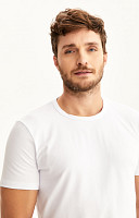 Amostra Camiseta Slim de Cotton Premium Masculina