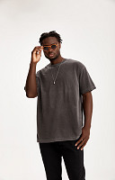 Amostra Camiseta Oversized Estonada de Algodão Premium Masculina