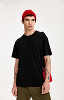 Amostra Camiseta Oversized de Algodão Sustentável Premium Masculina