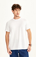 Amostra Camiseta de Algodão Pima Premium Masculina
