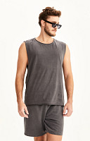 Amostra Regata Machão Estonada de Algodão Premium Masculina